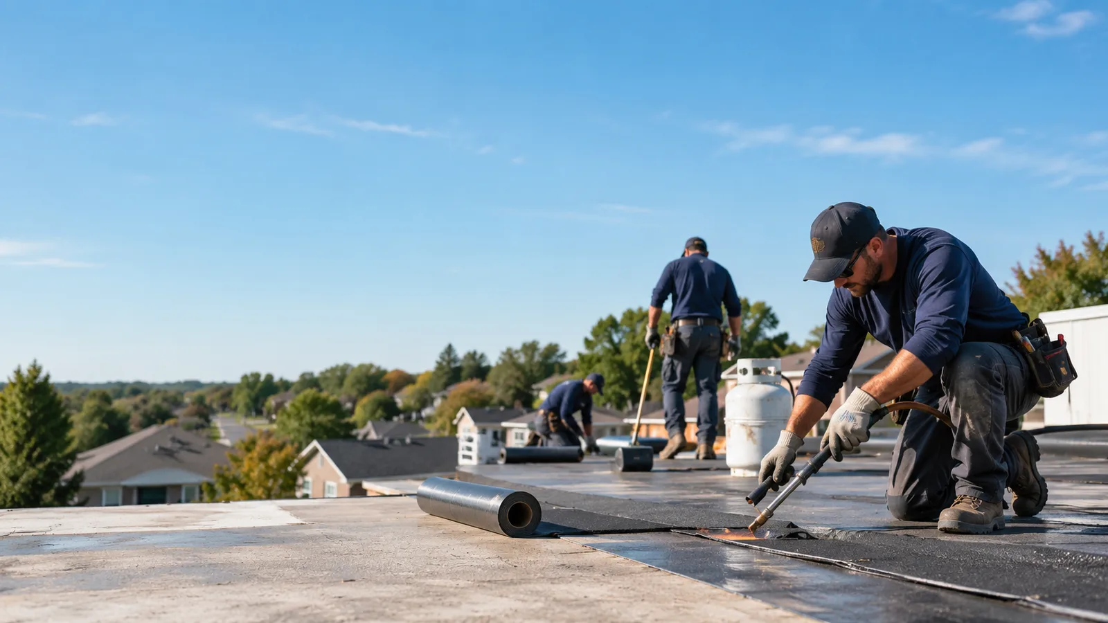 Flat Roof Leak Repair providers in Penokee, KS